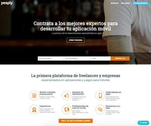 ¿Qué es Yeeply? Unimos clientes con empresas y desarrolladores de apps