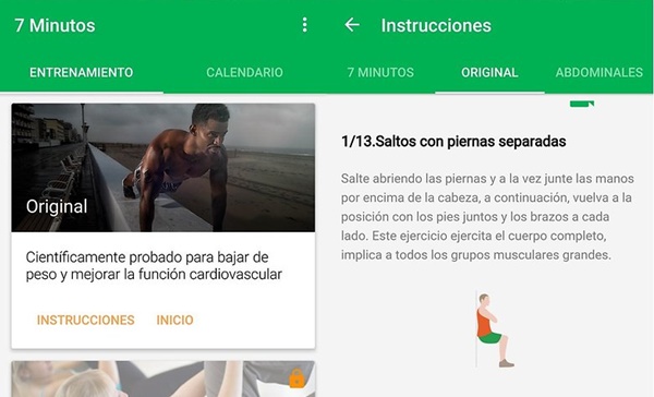 aplicaciones moviles 7 minutos