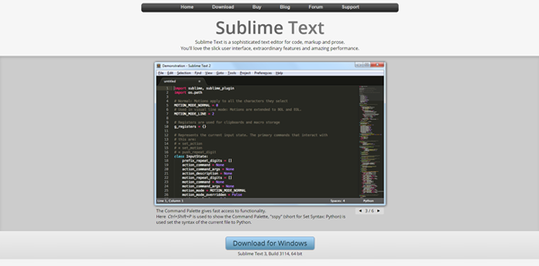 sublimeText Desarrollo Web sublimeText Desarrollo Web
