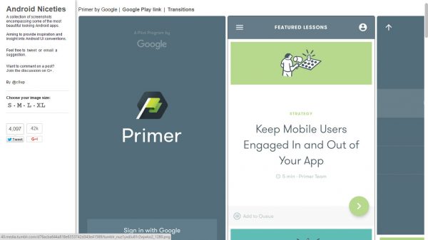 diseñador de aplicaciones niceties