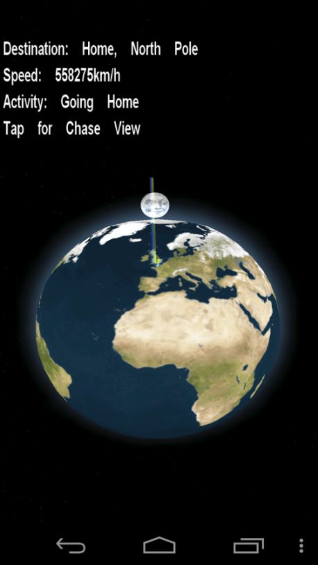 aplicaciones de Navidad seguir a papá noel