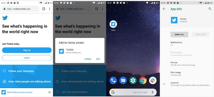 twitter app twitter app