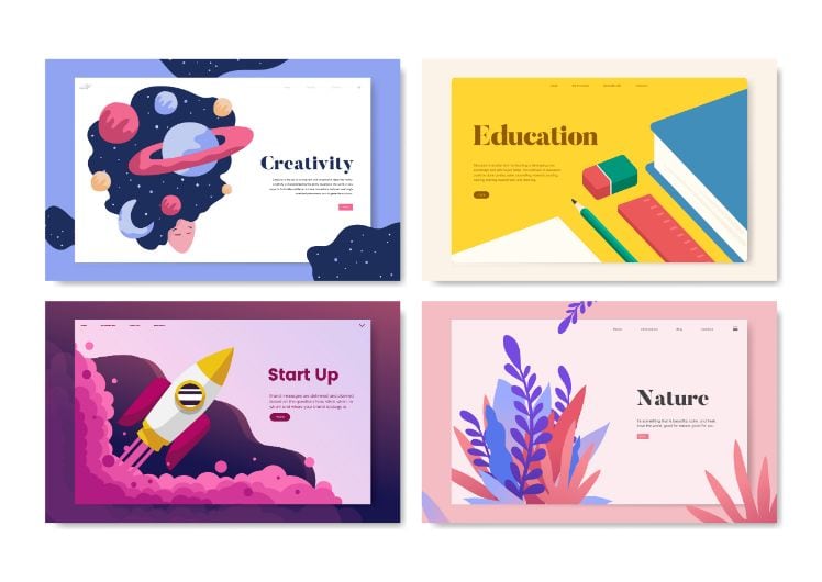 ejemplos de disenos web ejemplos de disenos web